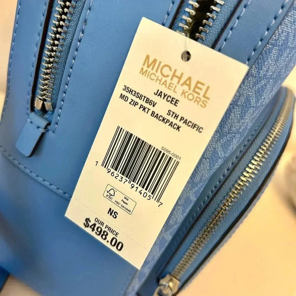 Michael Kors Jaycee Medium Zip Pocket Backpack - Picture 9 of 9